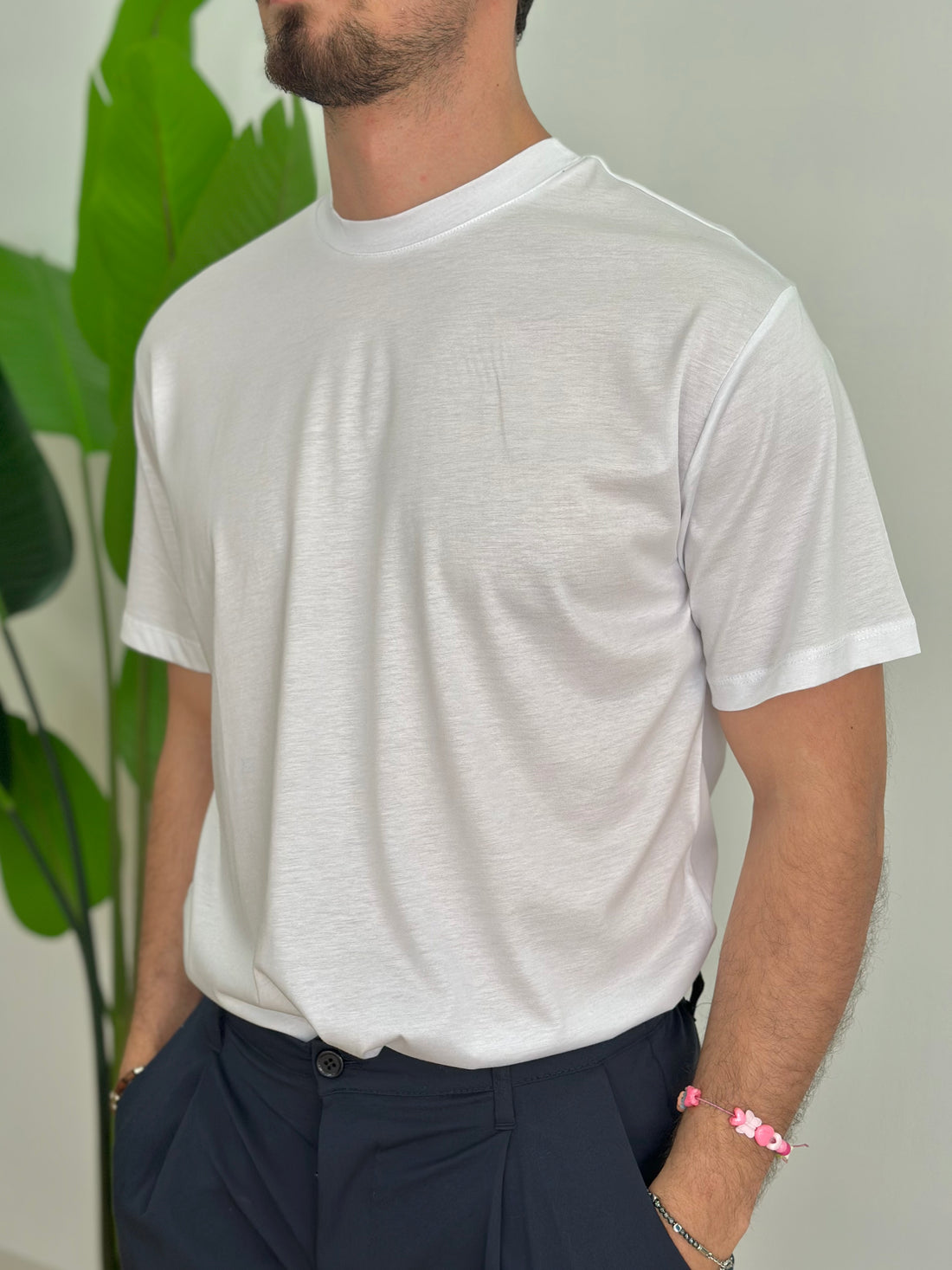 T-SHIRT IN FILO DI SCOZIA